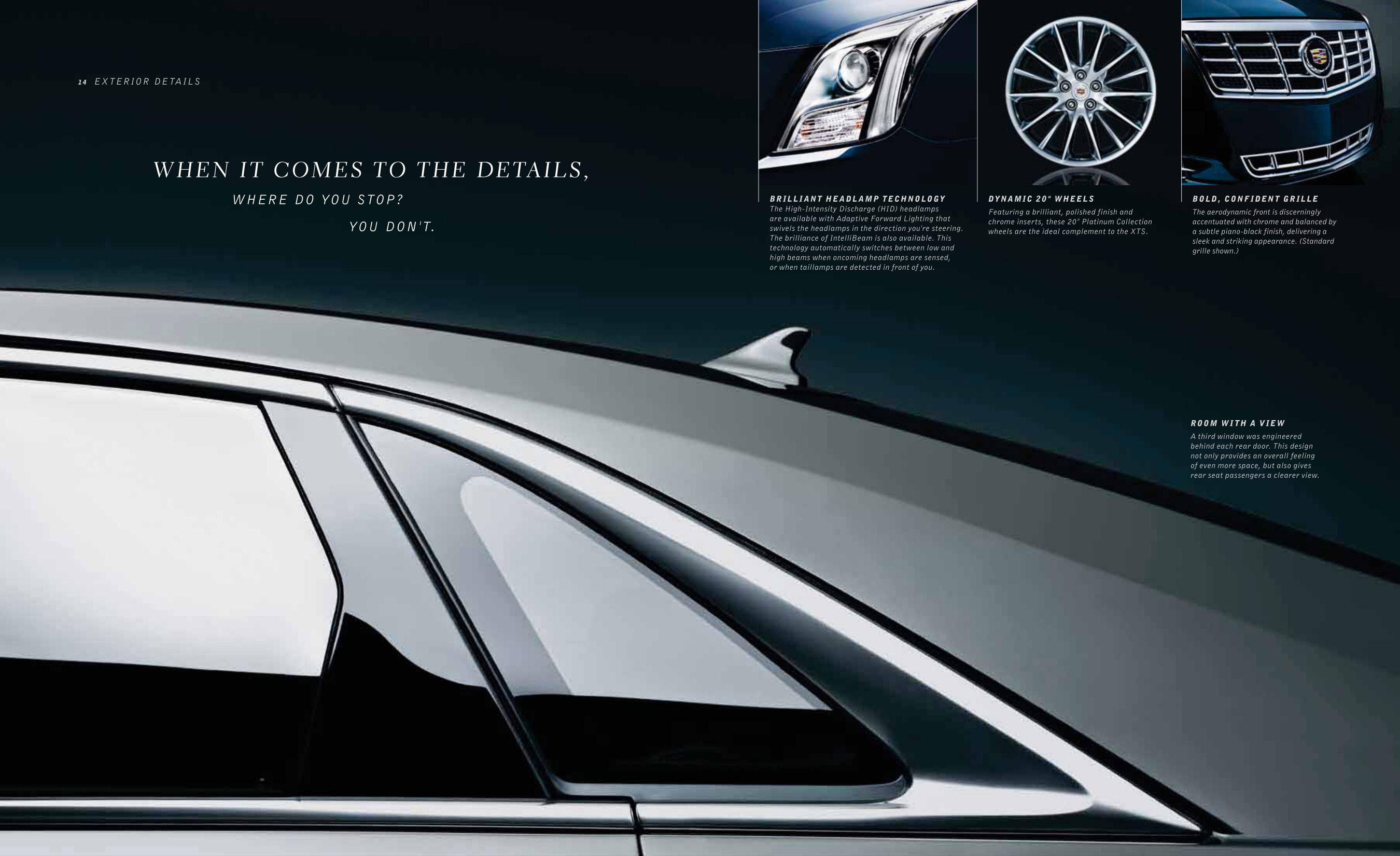 2014 Cadillac XTS Brochure Page 19